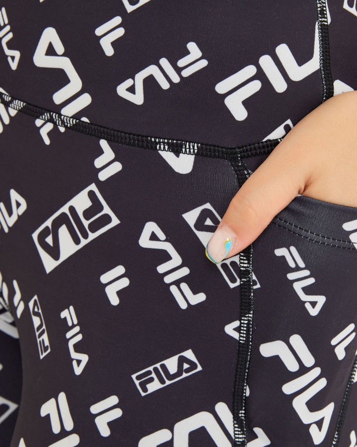 Black Fila Alessa Tight