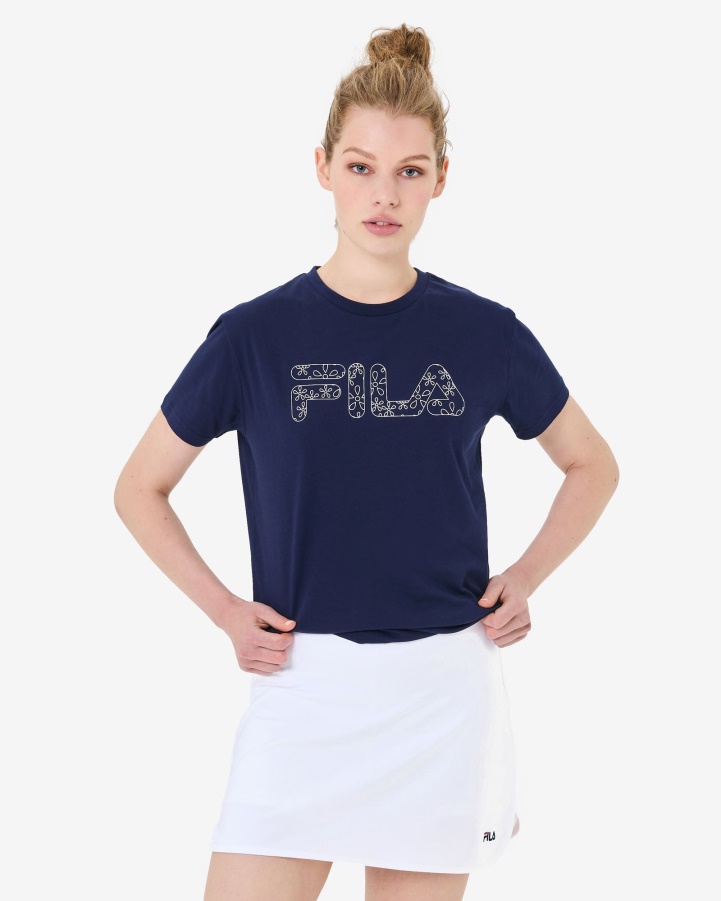 Trailblazer Tee Fila New Navy