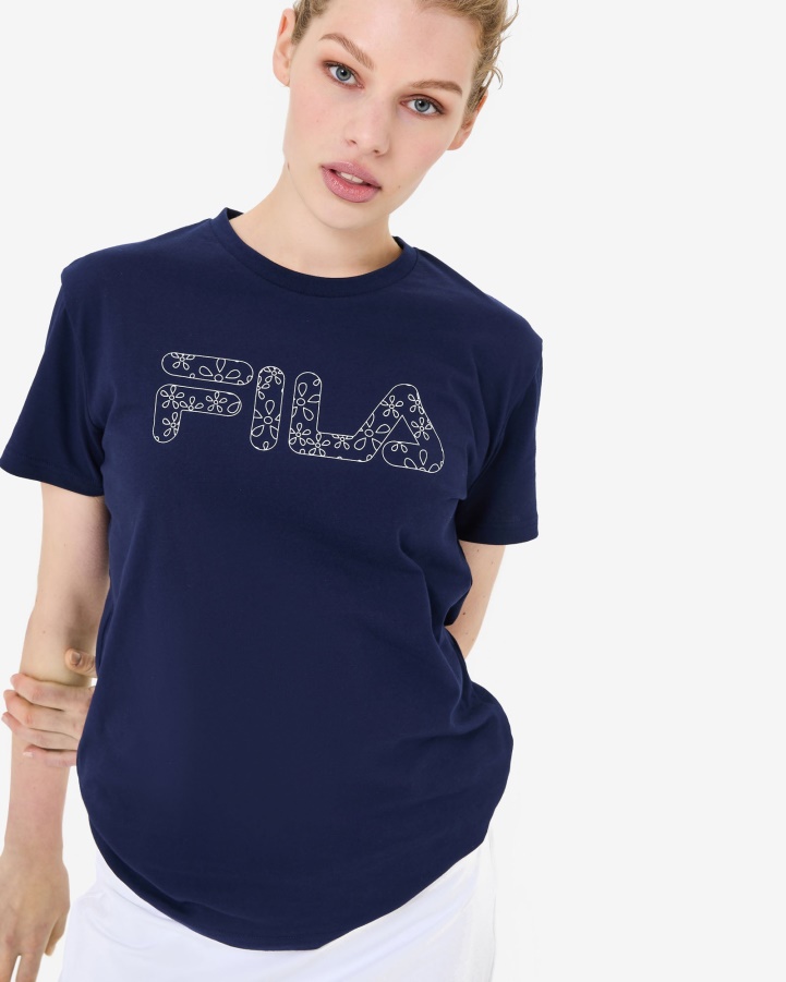 Trailblazer Tee Fila New Navy