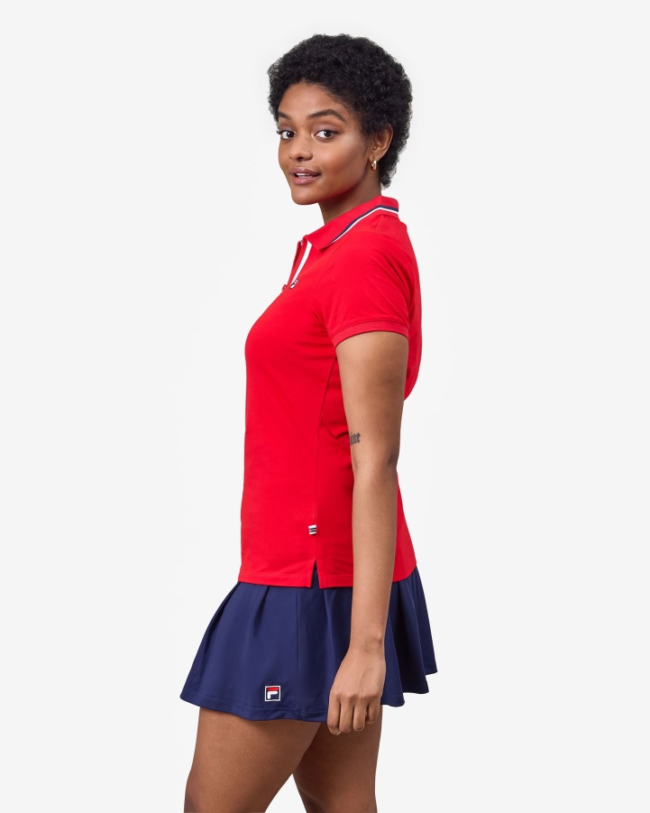 Monica Polo Red Fila