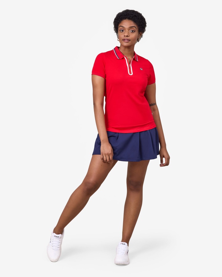 Monica Polo Red Fila