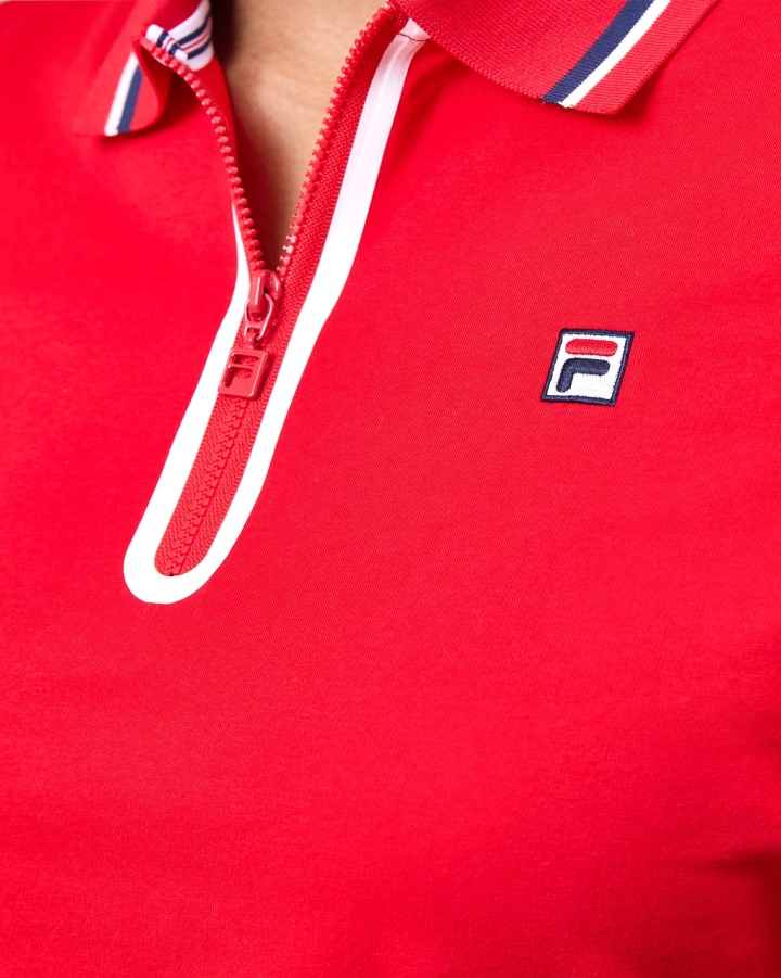 Monica Polo Red Fila