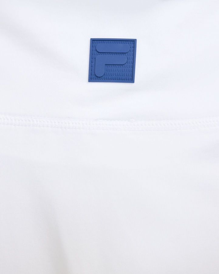 White Fiji Print 13 1/2' Skort Fila