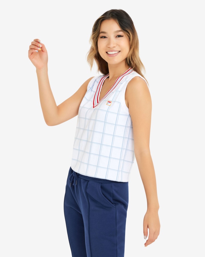 Fila Women's Oakley Vest White