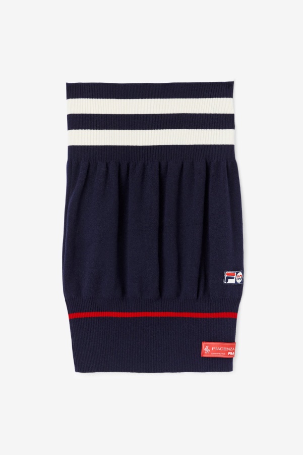 Navy/White/Red Fila Girdle Skirt