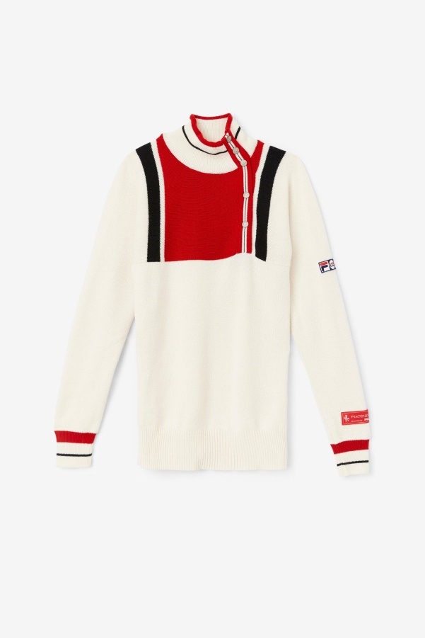 Fila White/Red/Navy White Rock Jumper
