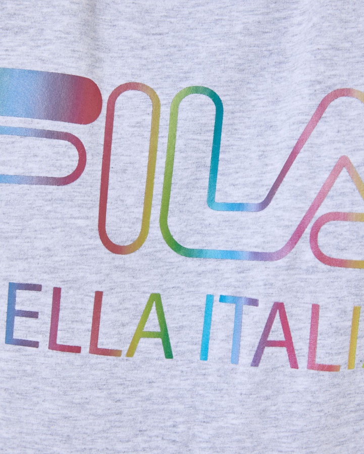 Light Grey Marle Maddy Oversized Tee Fila