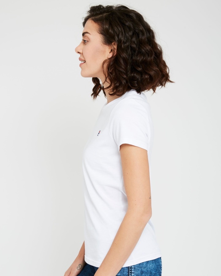 Women's Volara Badge Tee Fila White