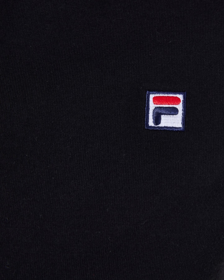 Black Fila Volara Badge 2.0 Tee