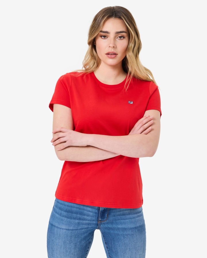 Volara Badge 2.0 Tee Red Fila