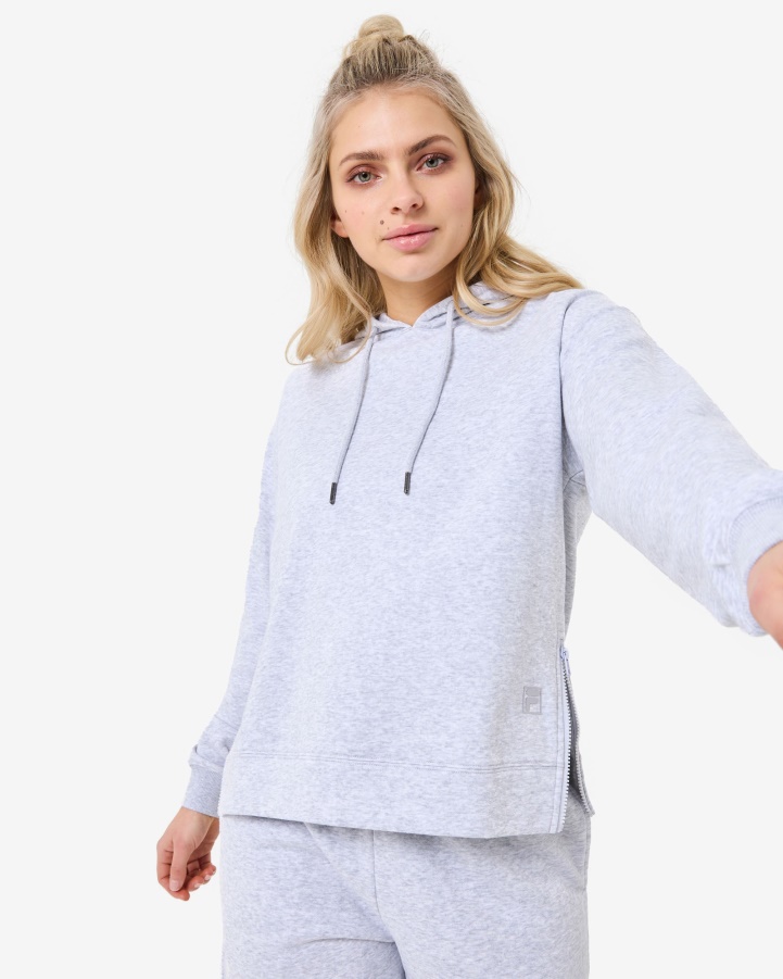 Yuna Hoody Fila Light Grey Marle
