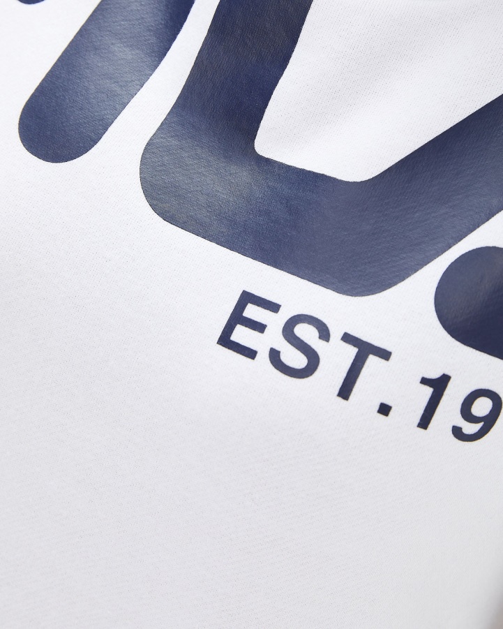 Fila White Women's Grazia Crew