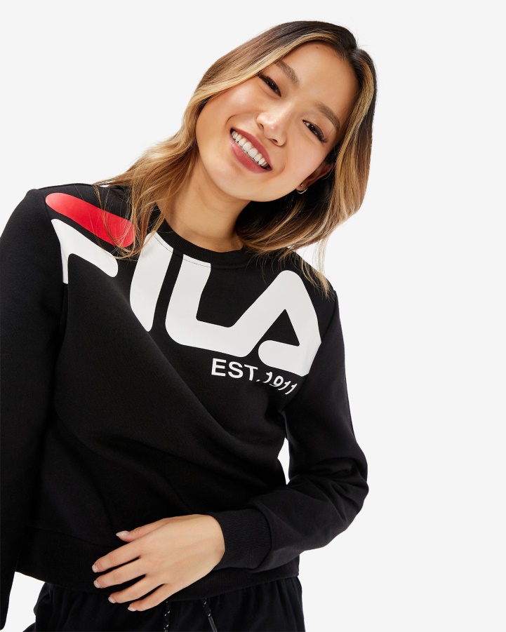 Women's Grazia Crew Black Fila