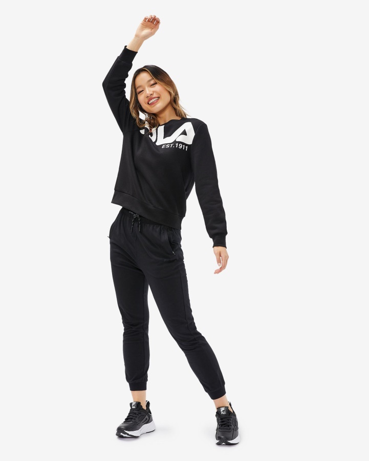 Women's Grazia Crew Black Fila