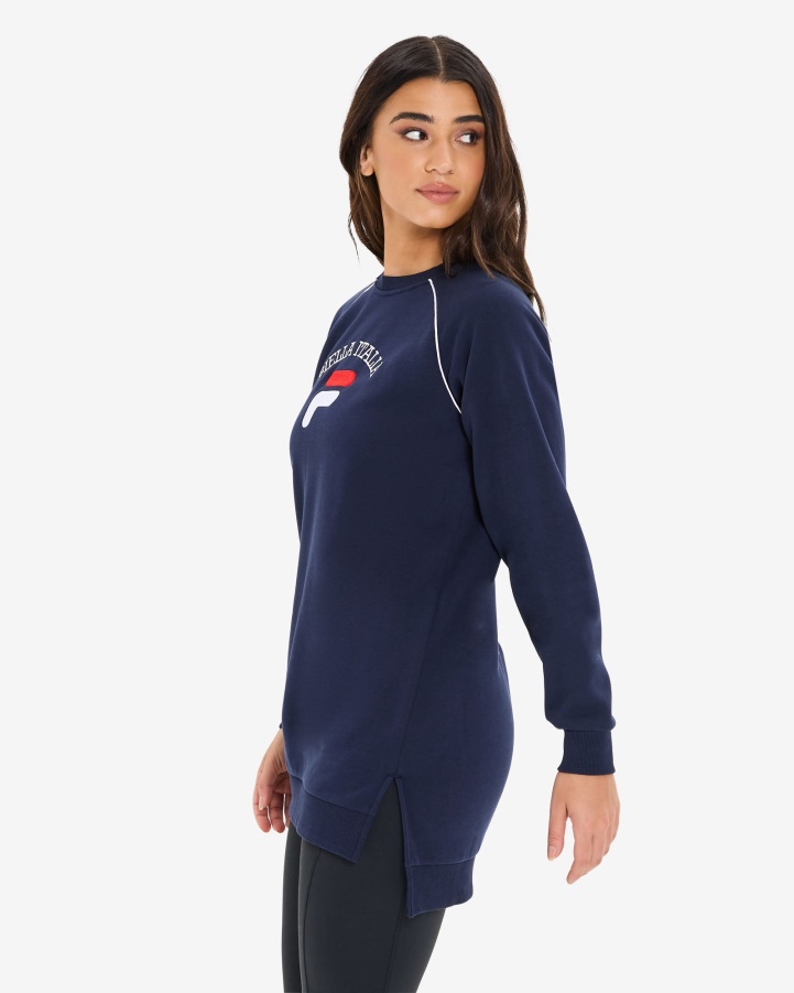 New Navy Women's Amara Crew Tunic Fila