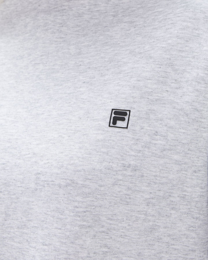 Light Grey Marle Fila Women's Chiara Top