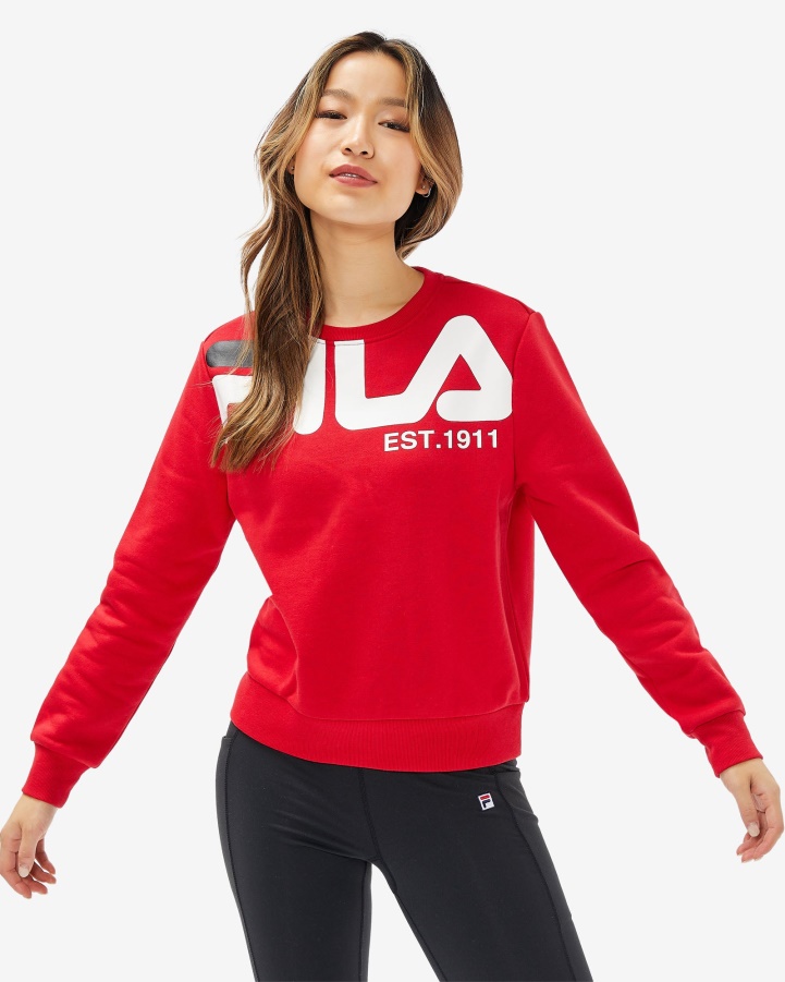 Women's Grazia Crew Red Fila