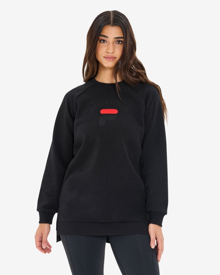 Women's Amara Crew Tunic Black Fila