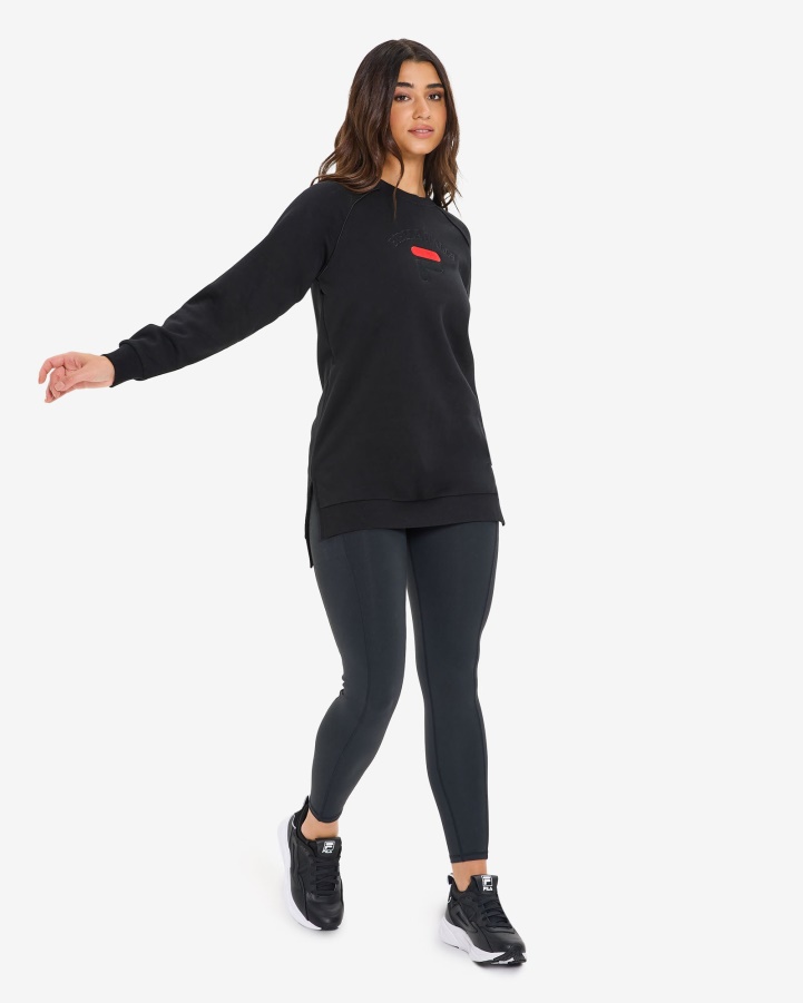 Women's Amara Crew Tunic Black Fila