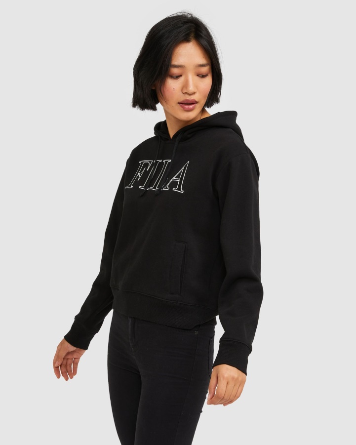 Black Women's Isidora Hoody Fila
