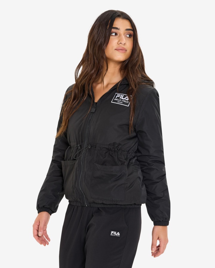 Women's Tash Reversible Jkt Fila Black