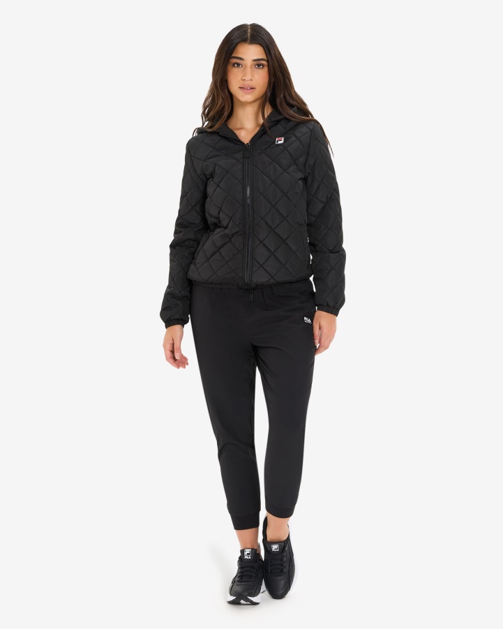 Women's Tash Reversible Jkt Fila Black