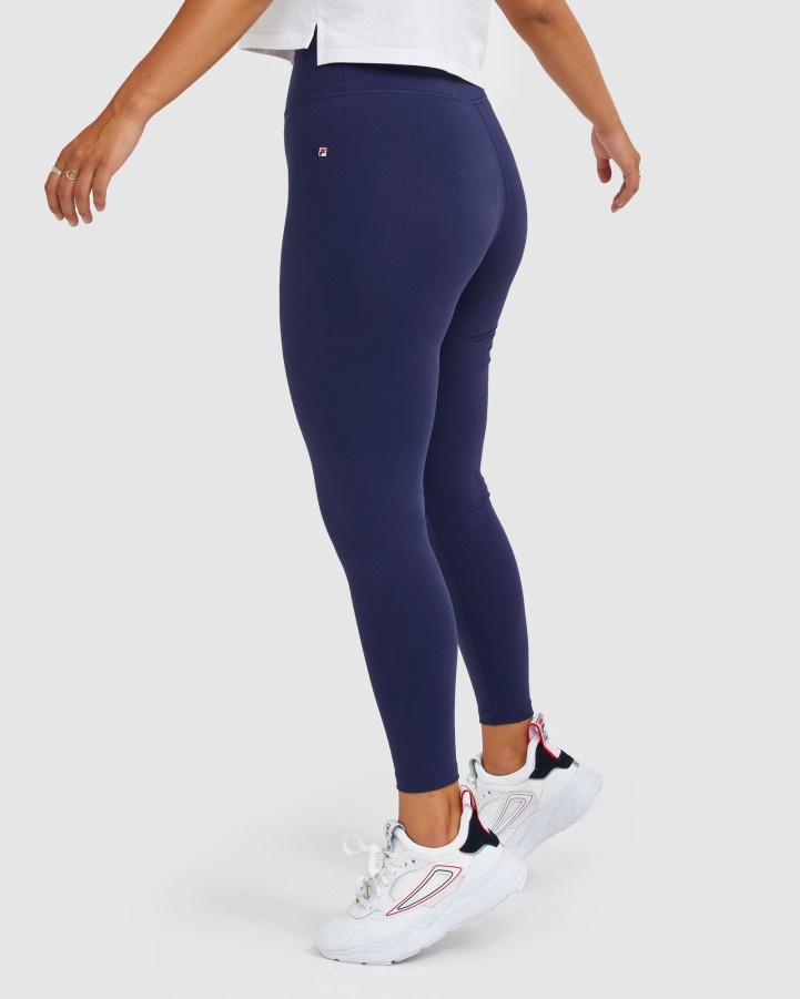 New Navy Women's Badge Tight Fila