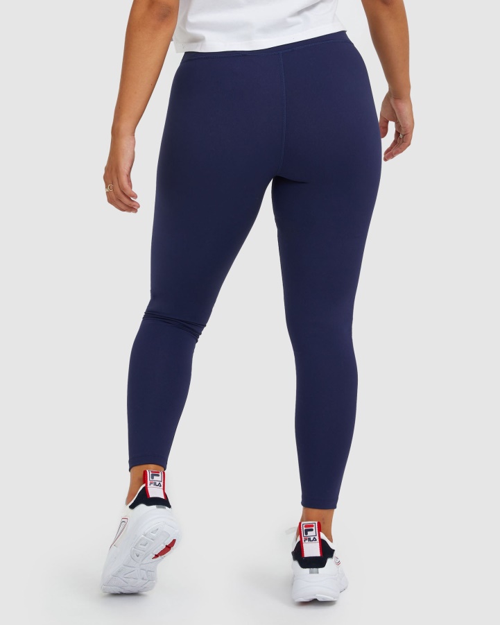 New Navy Women's Badge Tight Fila