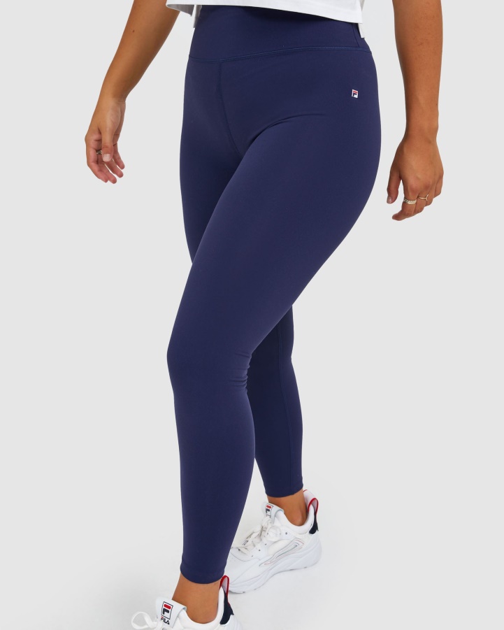 New Navy Women's Badge Tight Fila