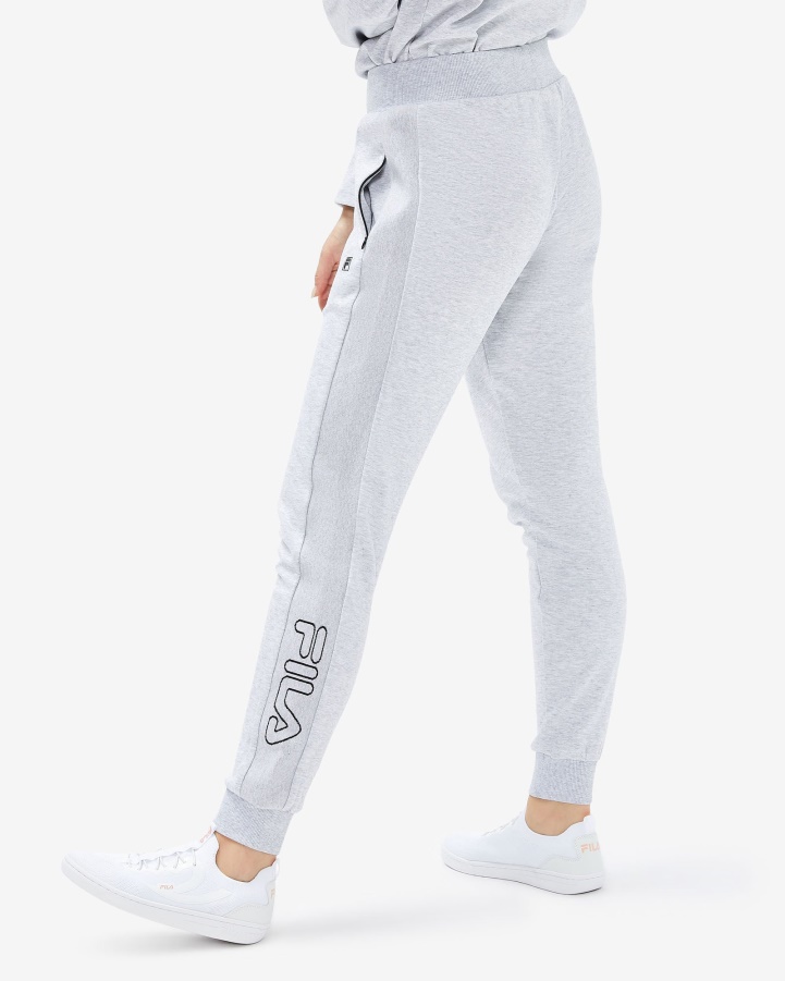 Light Grey Marle Fila Women's Chiara Pant