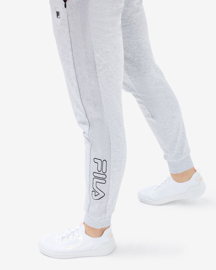 Light Grey Marle Fila Women's Chiara Pant