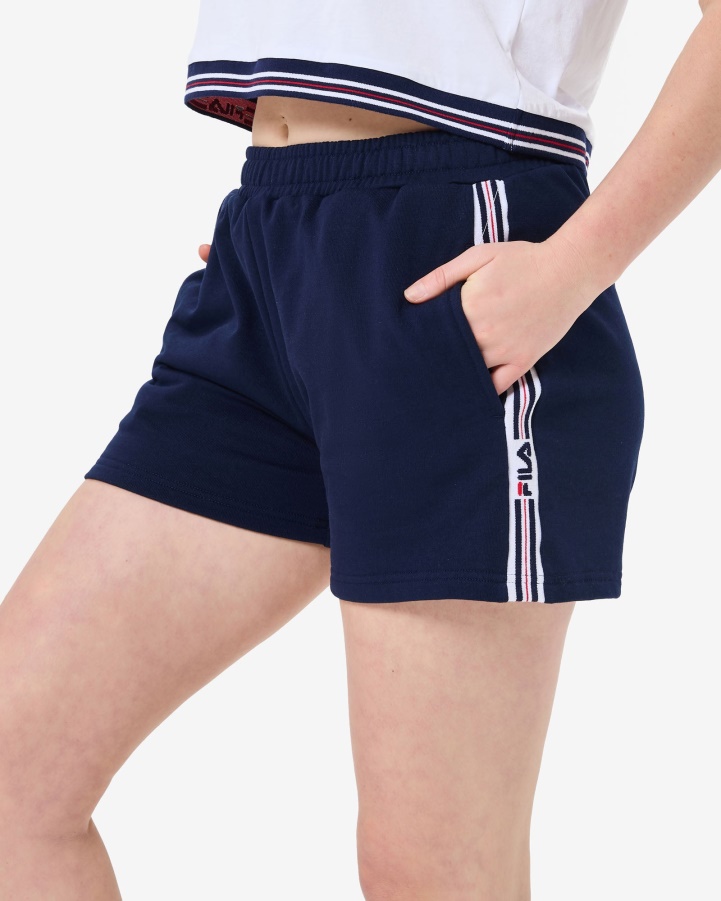 Women's Lia Shorts New Navy Fila