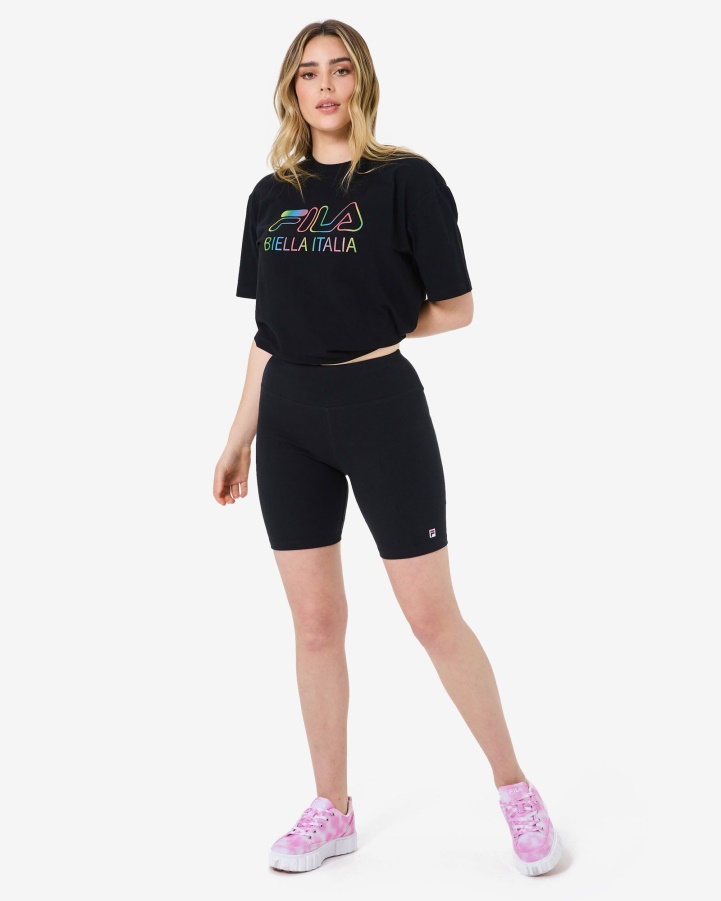 Fila Black Volara Bike Short