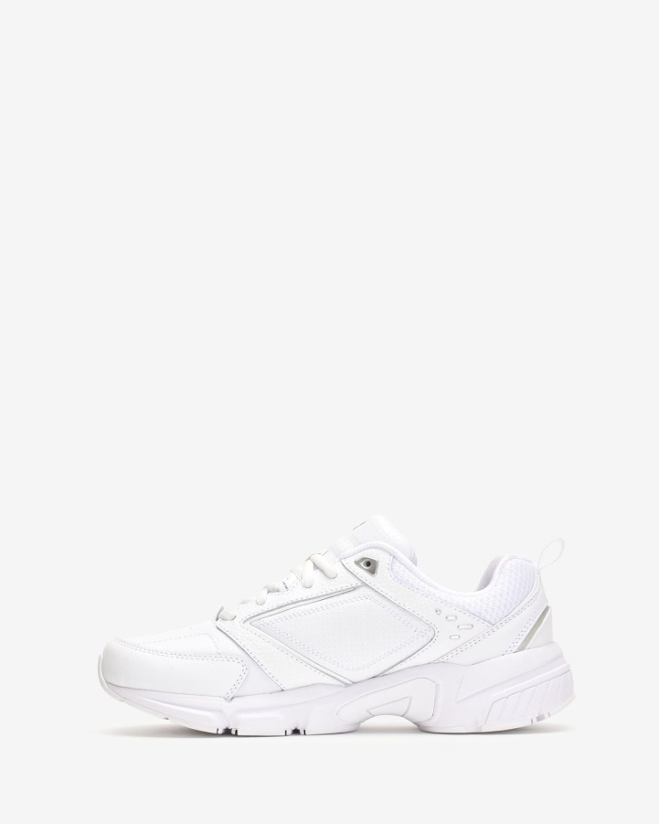 Fila White/Silver Women's Memory Decimus 8