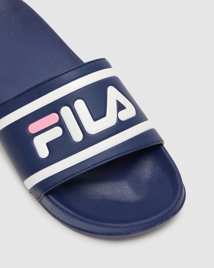 Fila Navy/Pink Women's Amalfi Slide