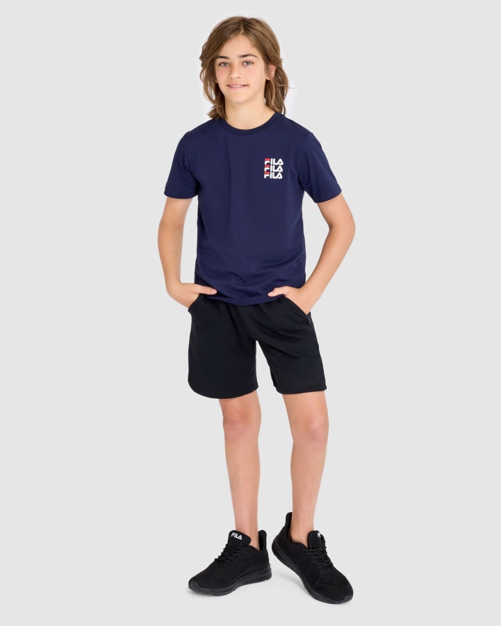 Fila New Navy Kid's Ripley Tee