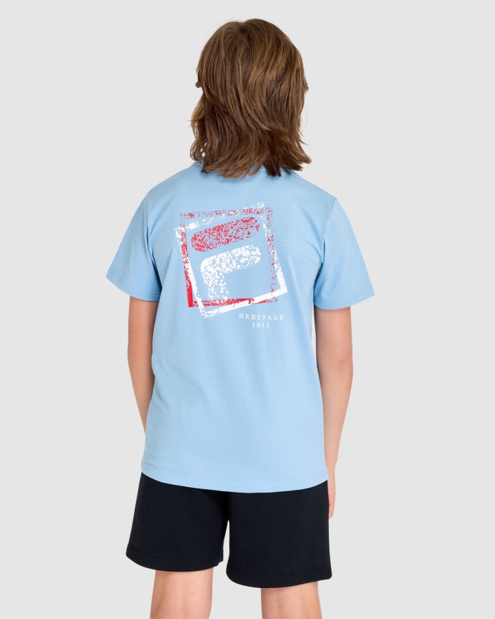 Kid's Ripley Tee Glacier Lake Fila