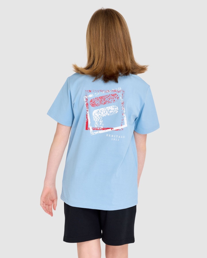 Kid's Ripley Tee Glacier Lake Fila