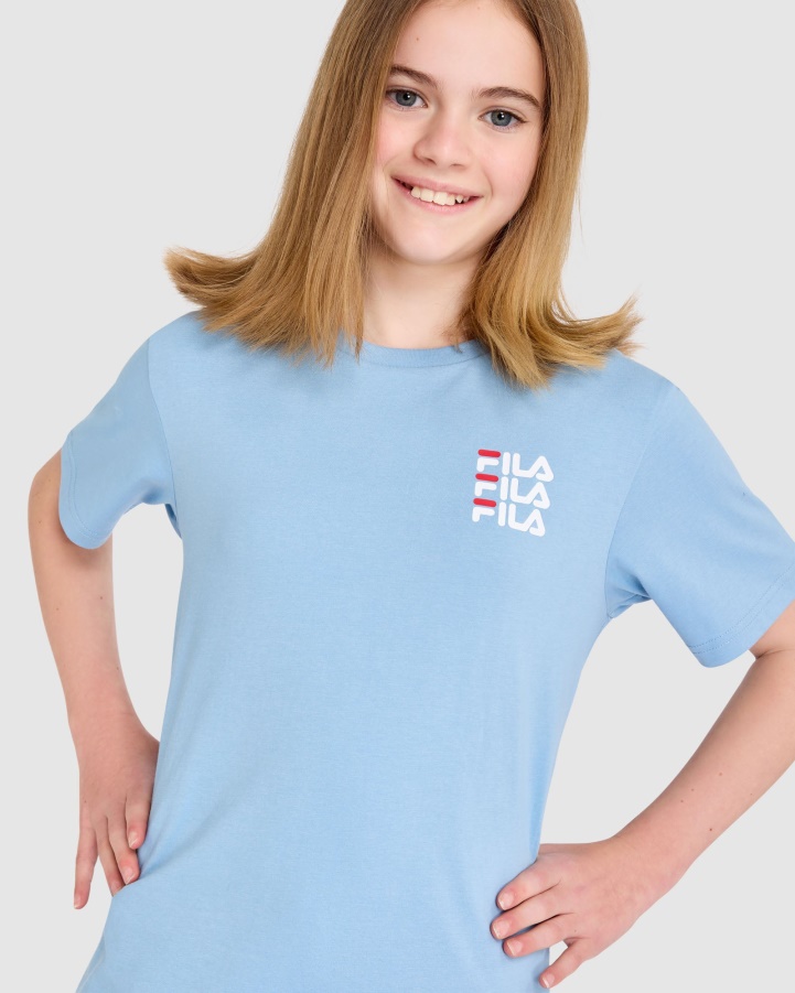 Kid's Ripley Tee Glacier Lake Fila
