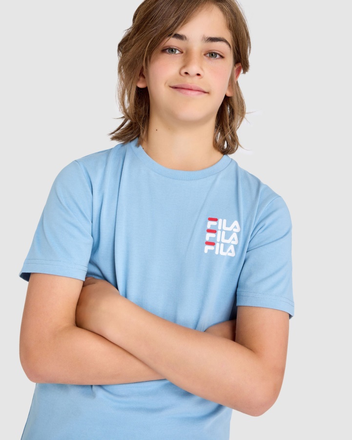 Kid's Ripley Tee Glacier Lake Fila