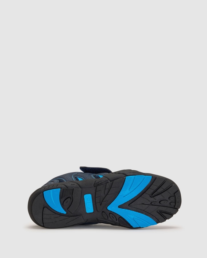 Fila Kid's Mattia Strap Navy/Sky Blue/Red