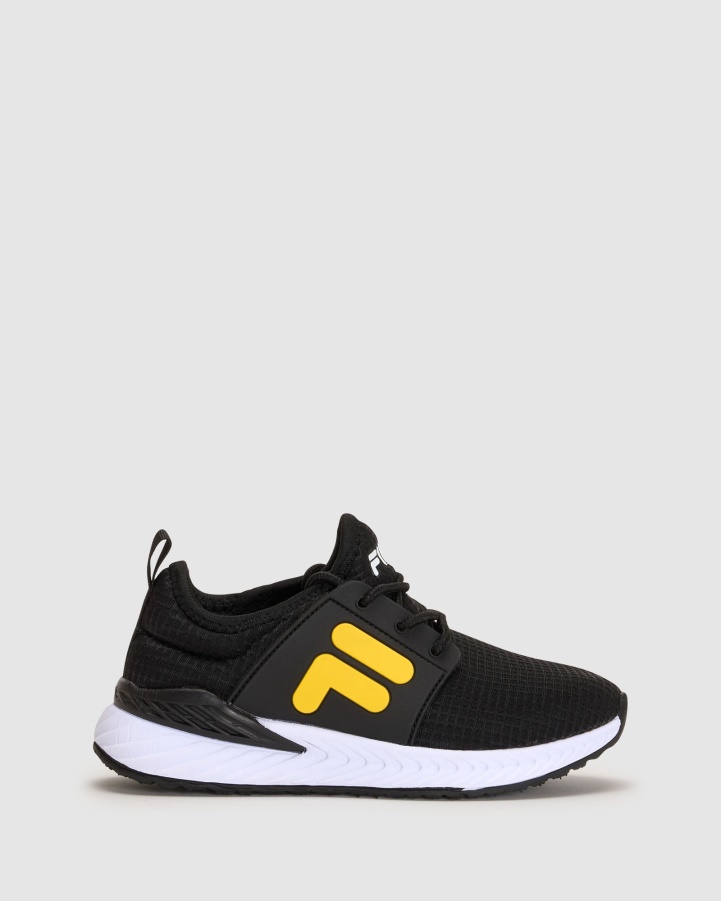 Fila Black/Gold Kid's Molfetta