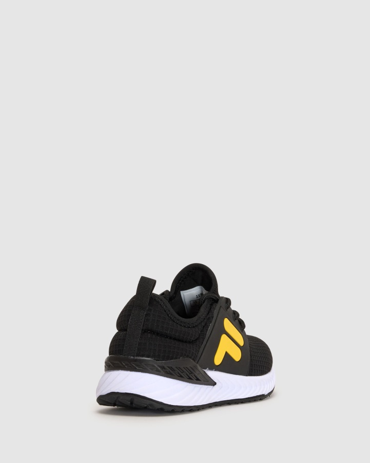 Fila Black/Gold Kid's Molfetta