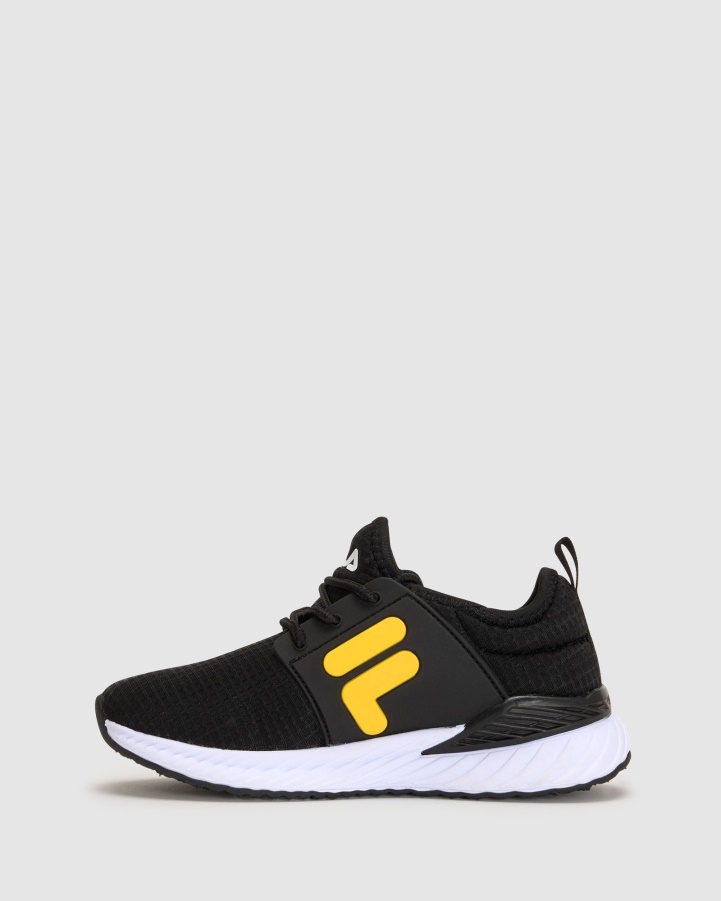 Fila Black/Gold Kid's Molfetta