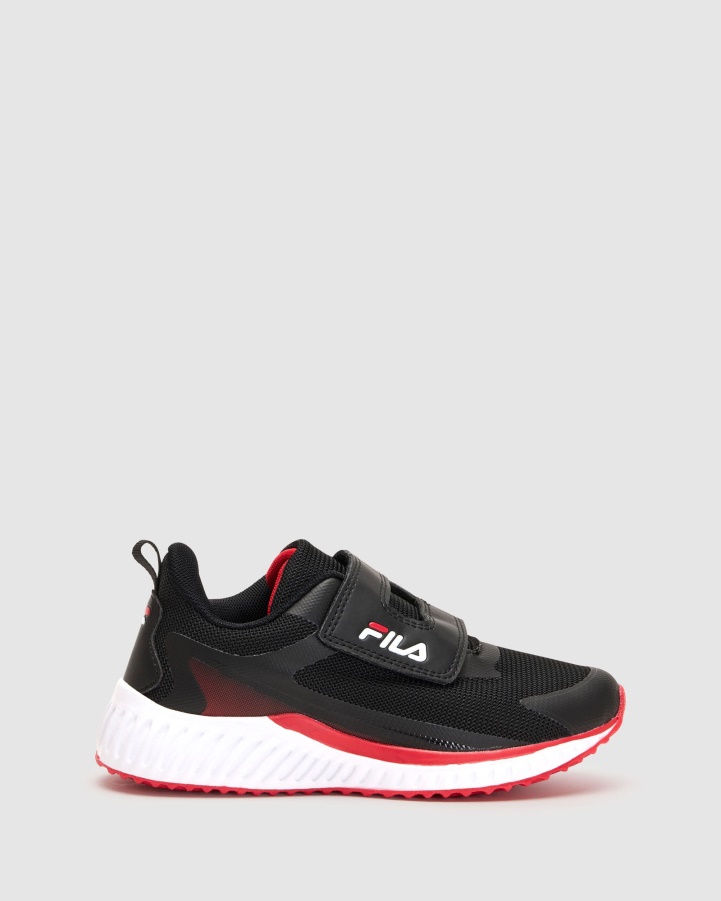 Fila Black/Red Kid's Isernia