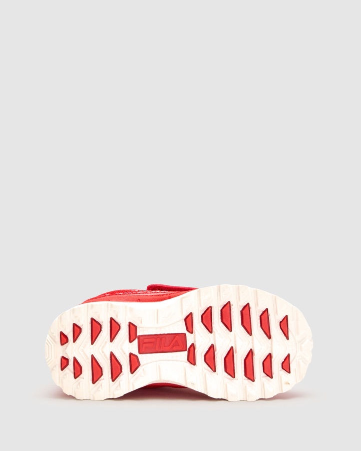 Fila Pink/Red Infant FILA Padua Strap