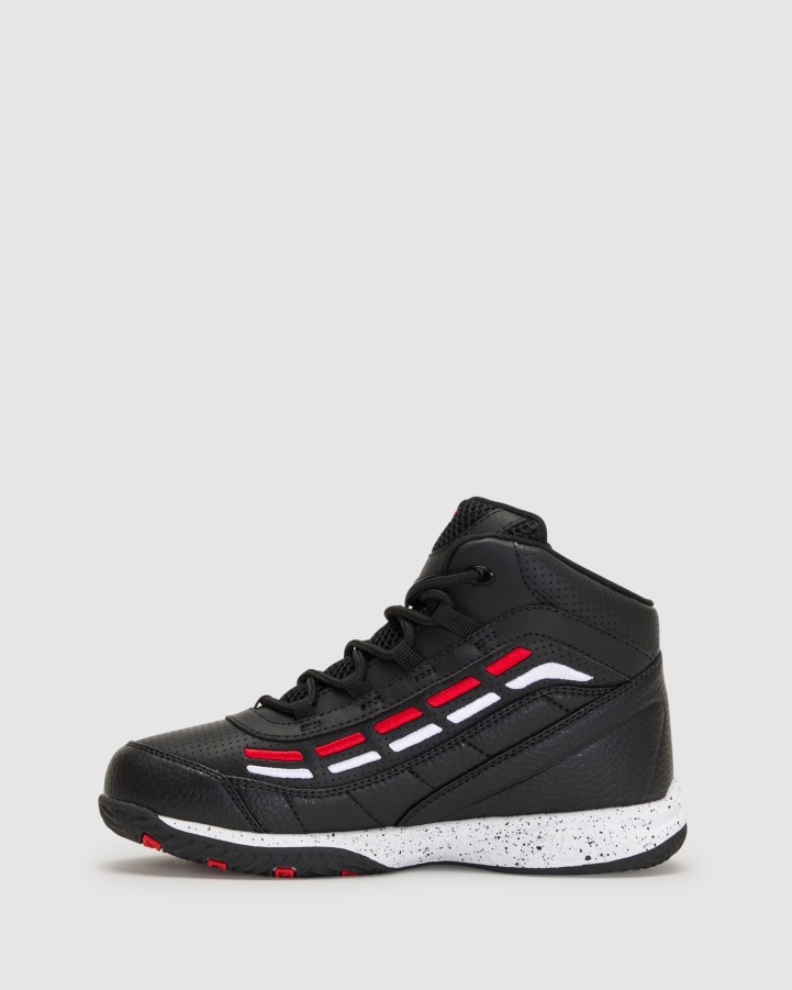 Black/White/Fred Kids Spitfire Fila