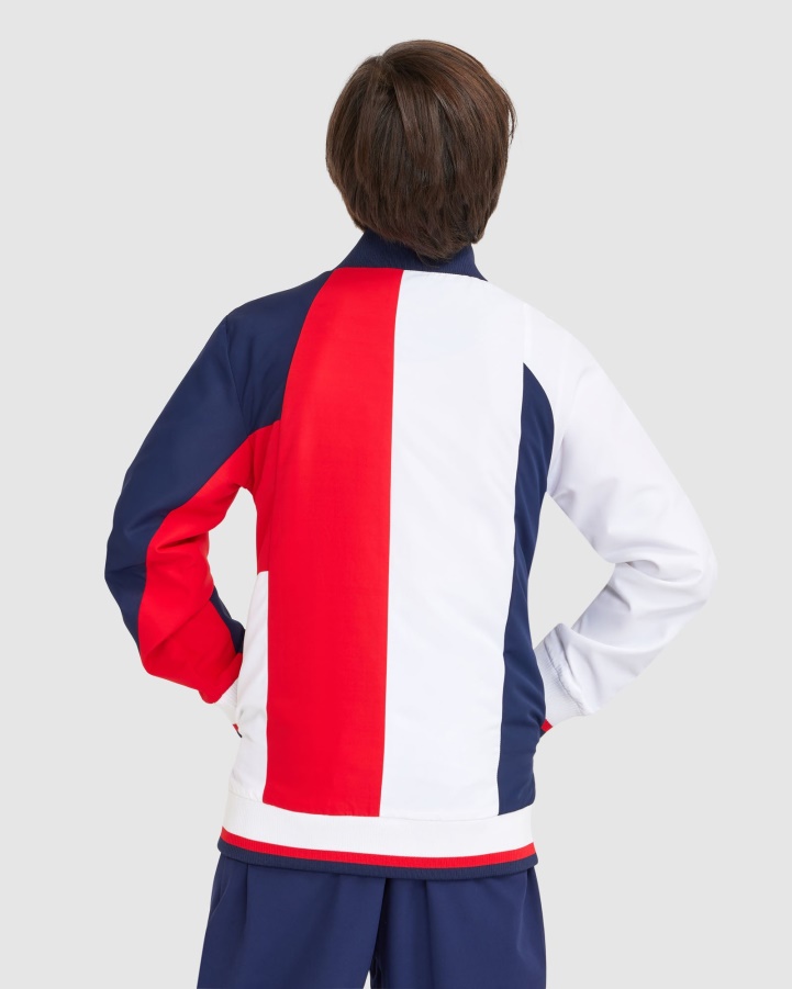 New Navy Fila Boy's Ryan Jacket