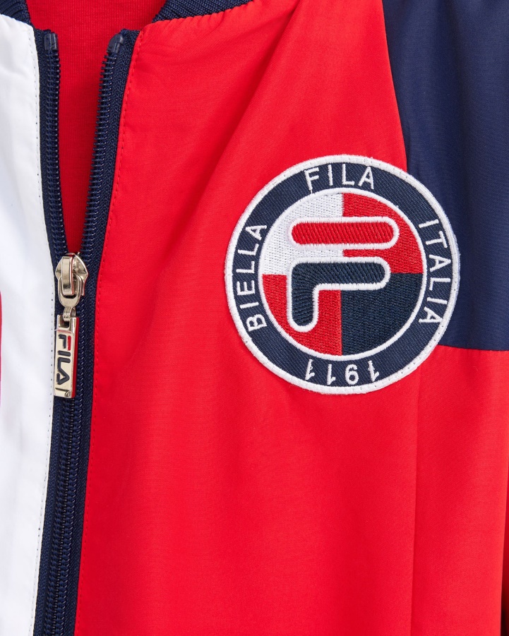 New Navy Fila Boy's Ryan Jacket