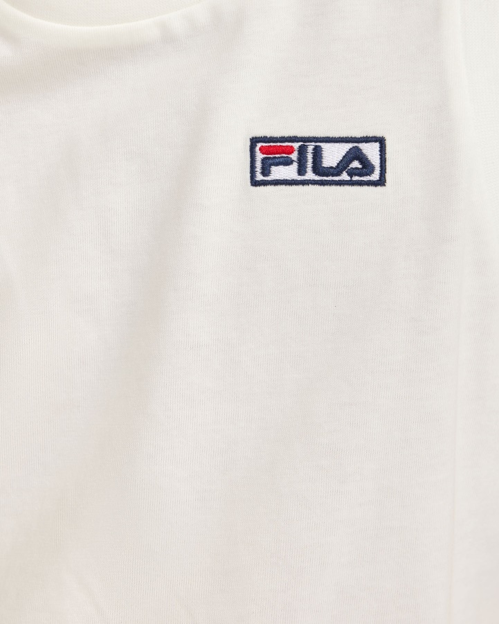 Kid's Parker Tank White Fila